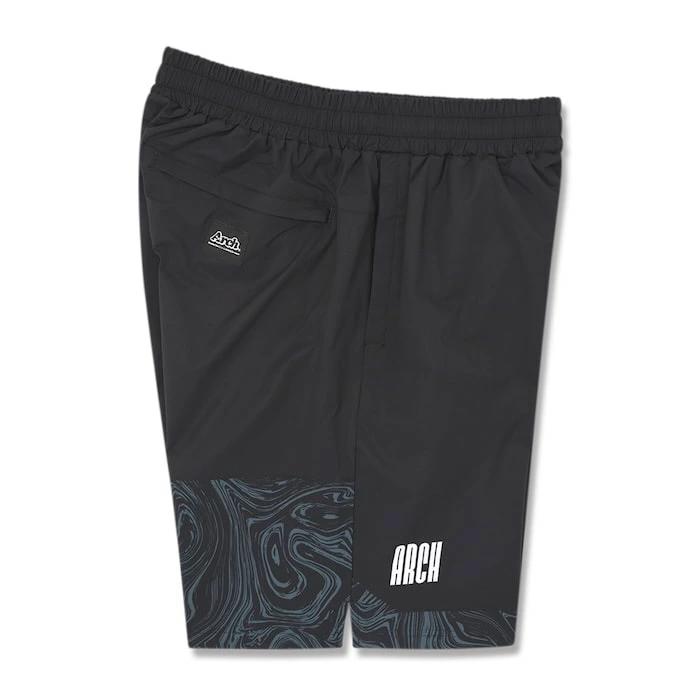 Arch marble section shorts【black】 アーチ バスケ ショーツ アーチ バスケ ショーツ バスケットボール バスパン 男子 ウエア 大人 子供 Tシャツ バスケウエア b125-103