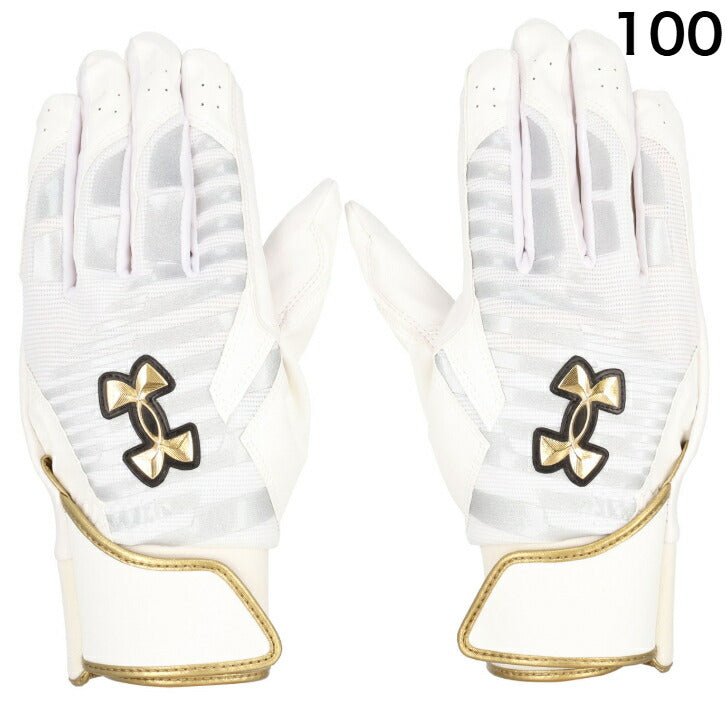 アンダーアーマー UNDER ARMOUR UA UAクリーンアップ プロ バッティンググローブ 両手 バッティング手袋 野球 バッ手 野球 6001312
