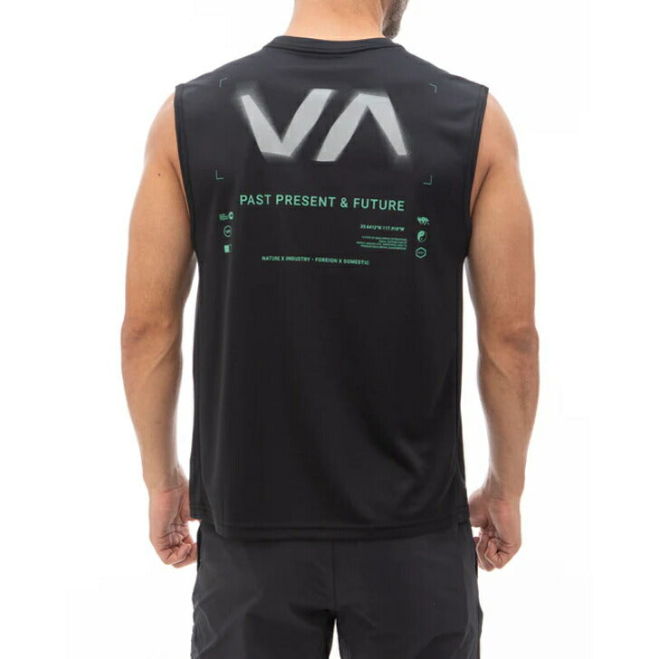 RVCA SPORT メンズ 【NIGHTRUN】 RVCA RADIAL REFLECT TT タンクトップ 【2024年夏モデル】 be04a867