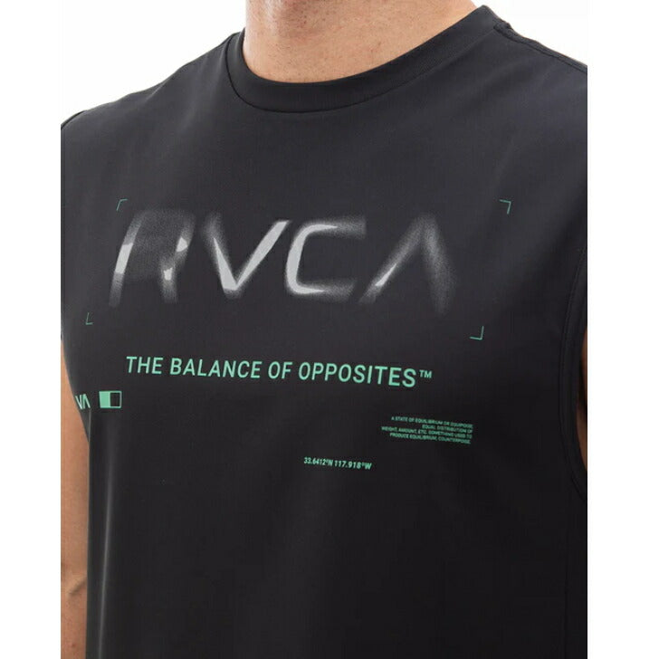 RVCA SPORT メンズ 【NIGHTRUN】 RVCA RADIAL REFLECT TT タンクトップ 【2024年夏モデル】 be04a867