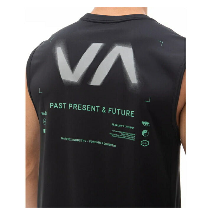 RVCA SPORT メンズ 【NIGHTRUN】 RVCA RADIAL REFLECT TT タンクトップ 【2024年夏モデル】 be04a867