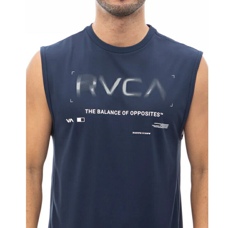 RVCA SPORT メンズ 【NIGHTRUN】 RVCA RADIAL REFLECT TT タンクトップ 【2024年夏モデル】 be04a867