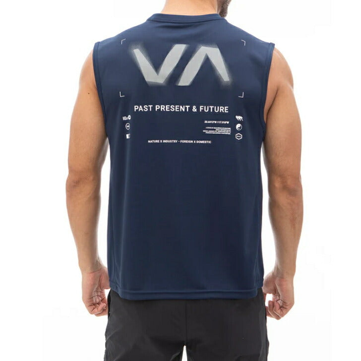 RVCA SPORT メンズ 【NIGHTRUN】 RVCA RADIAL REFLECT TT タンクトップ 【2024年夏モデル】 be04a867