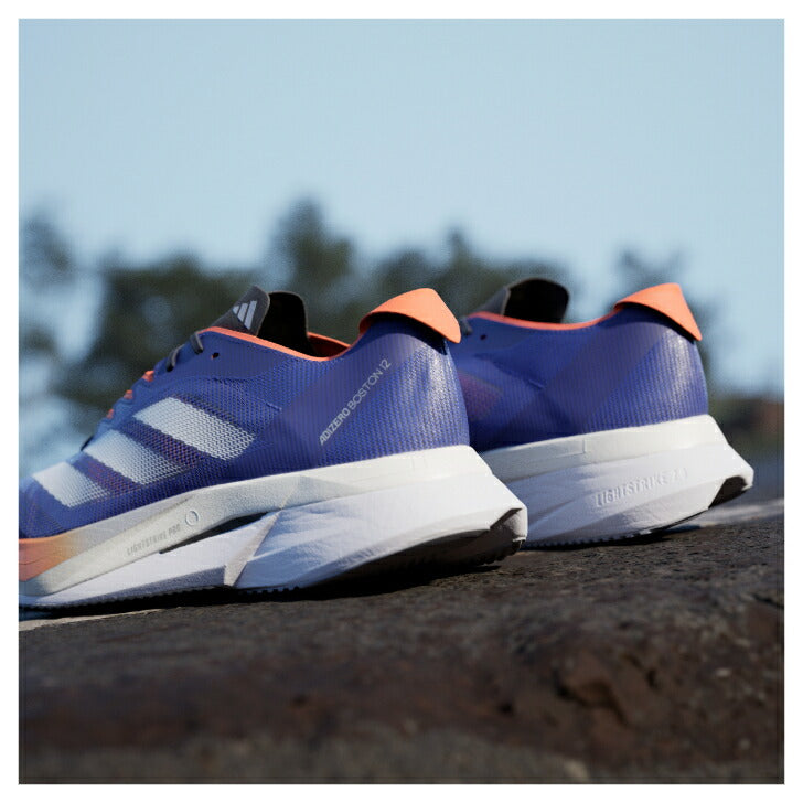アディダス adidas ランニングシューズ メンズ アディゼロ ボストン 12 ADIZERO BOSTON 12 シューズ ランニングウェア 軽量 クッション性 マラソン アディゼロ ji4475