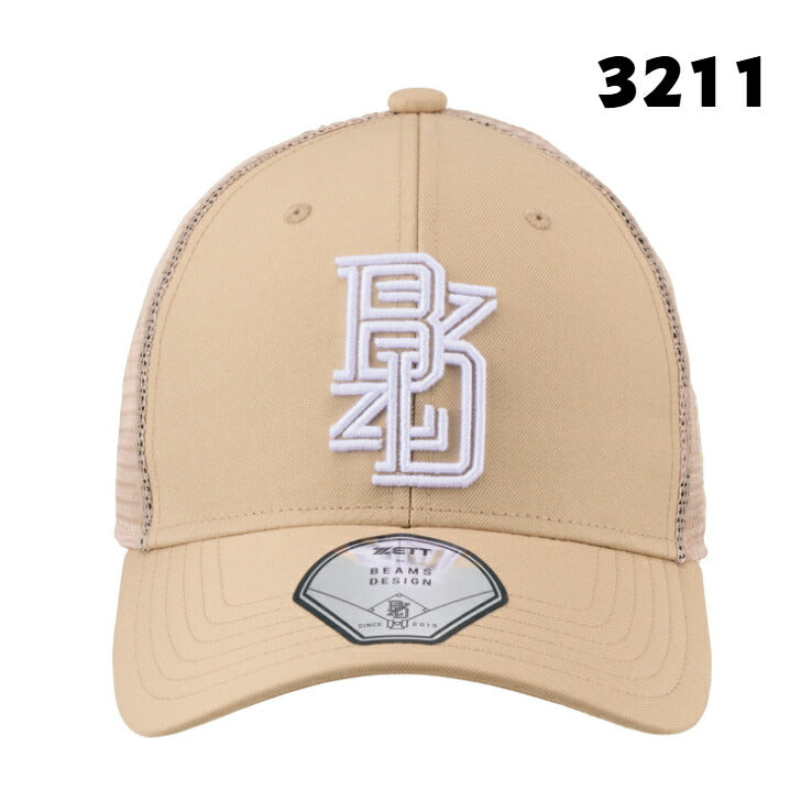 ゼット 野球 キャップ ZETT by BEAMS DESIGN キャップ bh79504