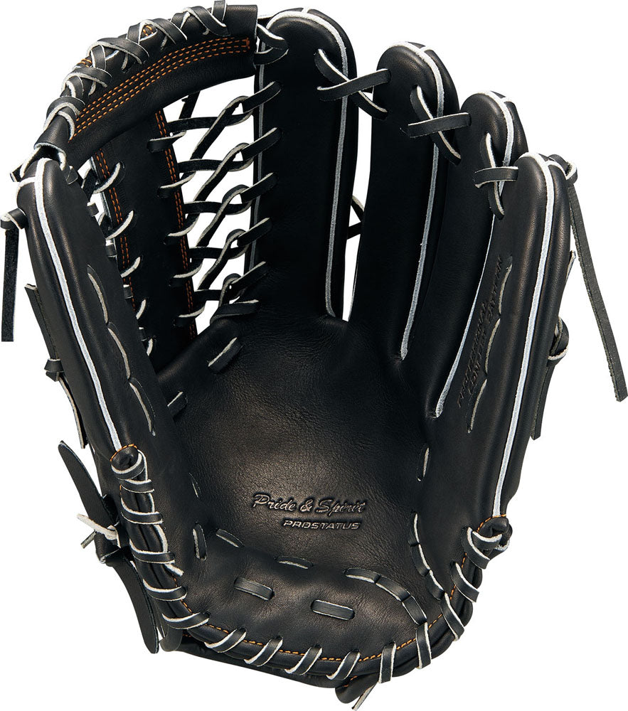 ゼット 軟式グラブ プロステイタス 外野手用 軟式グラブ 軟式用グローブ 軟式野球 中学軟式 一般 大人 草野球 おすすめ brgb30277-1900