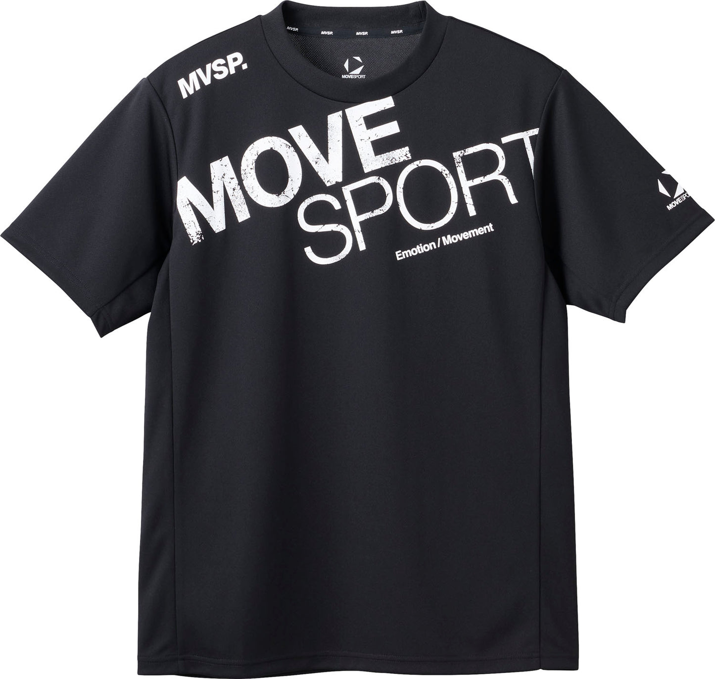 ムーブスポーツ デサント ドライメッシュ ビックロゴ半袖Tシャツ メンズ 吸汗速乾 UVカット ウェア トレーニング st5sht01m