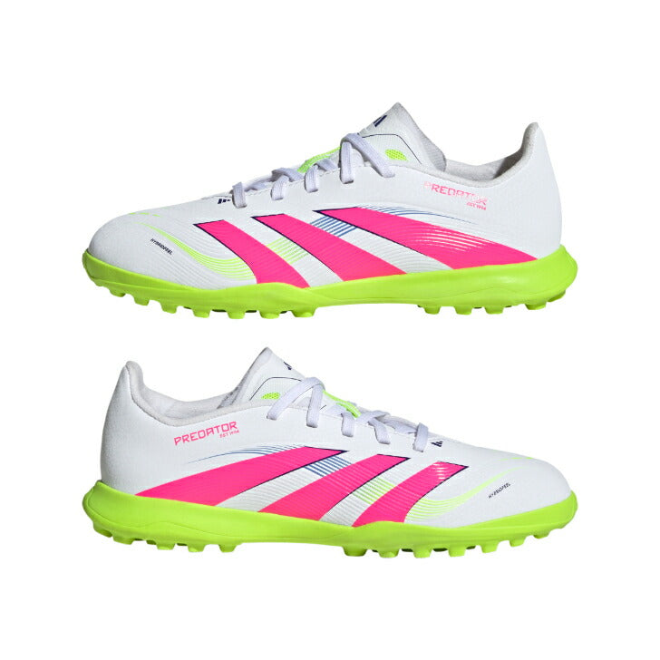 アディダス サッカー フットサル ターフシューズ ジュニア キッズ プレデター LEAGUE TF J フットサルシューズ 靴 フットサル スパイク 室内 屋外 軽量 id3801