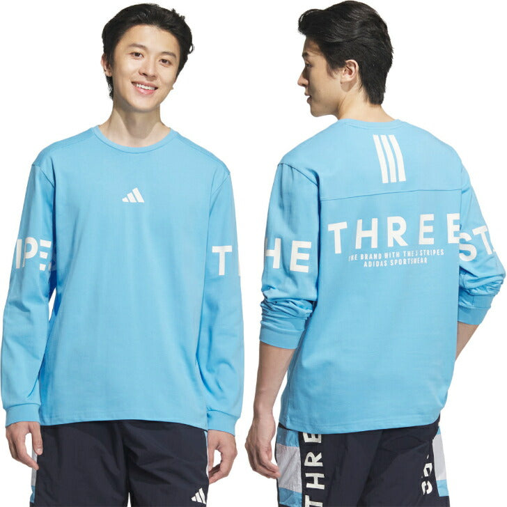 アディダス ワーディング パック ルーズフィット ヘビーシングルジャージー 長袖Tシャツ アディダスアパレル アディダスウェア スポーツウェア トレーニングウェア レディース メンズ ブランド ファッション アウトドア 25ssアディダススポーツウエア kqd24