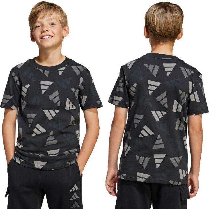 アディダス Tシャツ 半袖 ジュニア シーズナル エッセンシャルズ ロゴ アディダスアパレル アディダスウェア スポーツウェア トレーニングウェア アディダス ブランド ファッション アウトドア 25ssアディダススポーツウエア kqg76