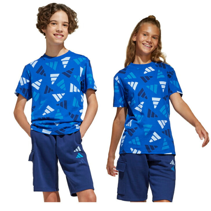 アディダス Tシャツ 半袖 ジュニア シーズナル エッセンシャルズ ロゴ アディダスアパレル アディダスウェア スポーツウェア トレーニングウェア アディダス ブランド ファッション アウトドア 25ssアディダススポーツウエア kqg76