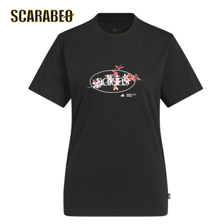 アディダス グラフィック 半袖Tシャツ アディダスアパレル アディダスウェア スポーツウェア トレーニングウェア アディダス Tシャツ レディース メンズ ブランド ファッション アウトドア 25ssアディダススポーツウエア ksj16