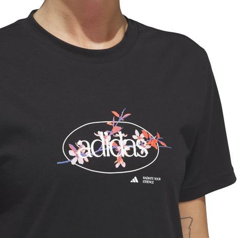 アディダス グラフィック 半袖Tシャツ アディダスアパレル アディダスウェア スポーツウェア トレーニングウェア アディダス Tシャツ レディース メンズ ブランド ファッション アウトドア 25ssアディダススポーツウエア ksj16