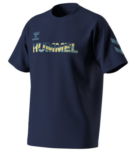 ヒュンメル hummel メンズ ス グラフィックプラクティスシャツ ヒュンメルアパレル ヒュンメルウェア スポーツウェア トレーニングウェア 吸水 速乾 ジムウエア 25ssヒュンメルスポーツウエア hap1220