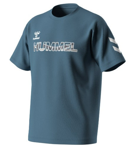 ヒュンメル hummel メンズ ス グラフィックプラクティスシャツ ヒュンメルアパレル ヒュンメルウェア スポーツウェア トレーニングウェア 吸水 速乾 ジムウエア 25ssヒュンメルスポーツウエア hap1220