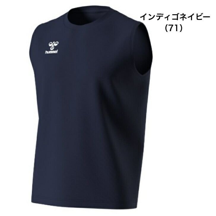 【在庫処分セール】ヒュンメル ノースリーブシャツ ヒュンメルアパレル ヒュンメルウェア スポーツウェア トレーニングウェア 吸水 速乾 ジムウエア 25ssヒュンメルスポーツウエア hay2138