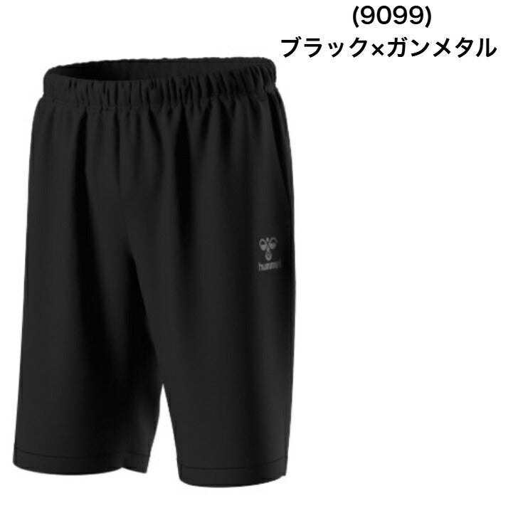 ヒュンメル ウーブンハーフパンツ ヒュンメルアパレル ヒュンメルウェア スポーツウェア トレーニングウェア 吸水 速乾 ジムウエア 25ssヒュンメルスポーツウエア hay6022hp