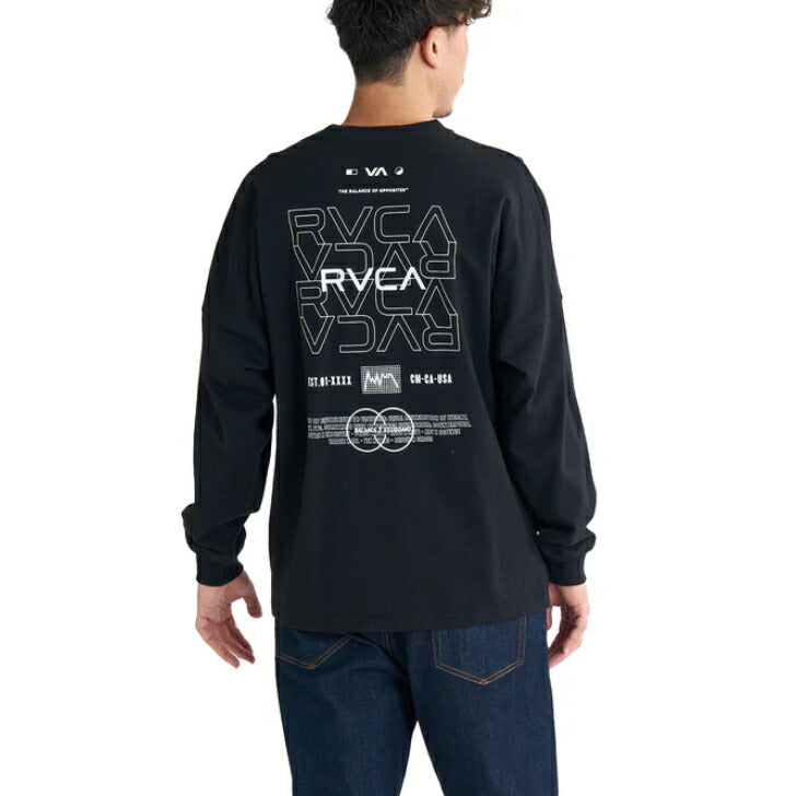 RVCA メンズ RADIATE LT ロンT 【2025年春夏モデル】 夏コーデ 夏服 人気 アウトドア ウェア 夏 ジム ウェア メンズ / レディース / キッズ UVカット 25ssルーカ BF041151
