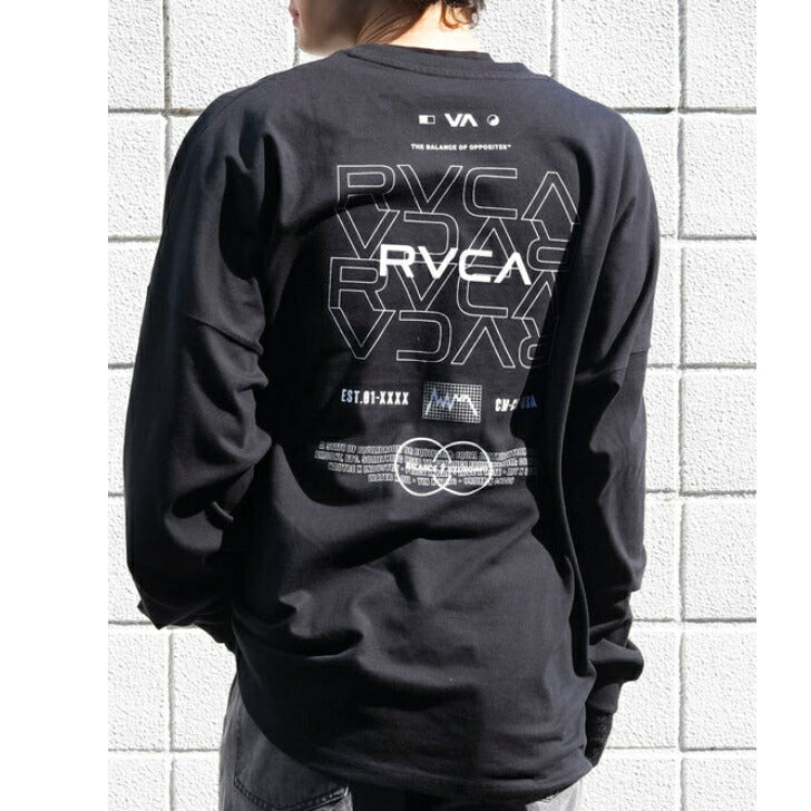 RVCA メンズ RADIATE LT ロンT 【2025年春夏モデル】 夏コーデ 夏服 人気 アウトドア ウェア 夏 ジム ウェア メンズ / レディース / キッズ UVカット 25ssルーカ BF041151