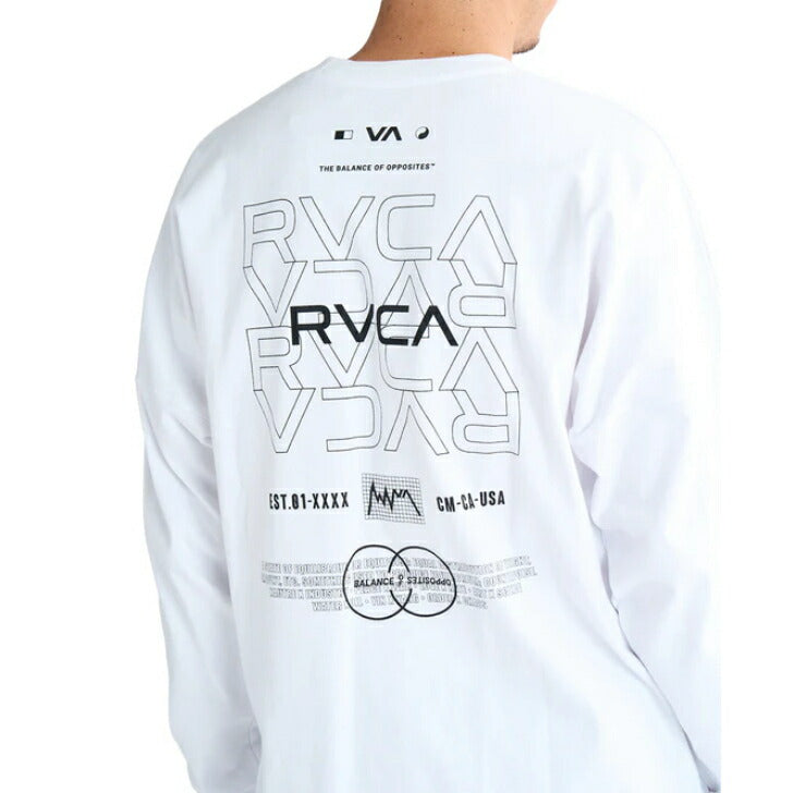 RVCA メンズ RADIATE LT ロンT 【2025年春夏モデル】 夏コーデ 夏服 人気 アウトドア ウェア 夏 ジム ウェア メンズ / レディース / キッズ UVカット 25ssルーカ BF041151