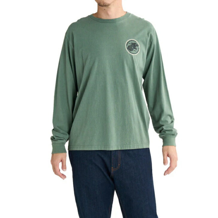 RVCA メンズ TIGER WAVE LS ロンT 【2025年春夏モデル】 夏コーデ 夏服 人気 アウトドア ウェア 夏 ジム ウェア メンズ / レディース / キッズ UVカット 25ssルーカ bf041156