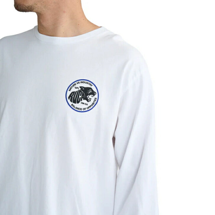 RVCA メンズ TIGER WAVE LS ロンT 【2025年春夏モデル】 夏コーデ 夏服 人気 アウトドア ウェア 夏 ジム ウェア メンズ / レディース / キッズ UVカット 25ssルーカ bf041156
