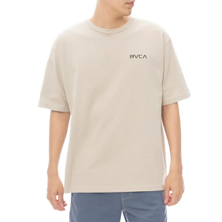RVCA メンズ PALM BOX SS Tシャツ 【2025年春夏モデル】 夏コーデ 夏服 人気 アウトドア ウェア 夏 ジム ウェア メンズ / レディース / キッズ UVカット 25ssルーカ bf041250