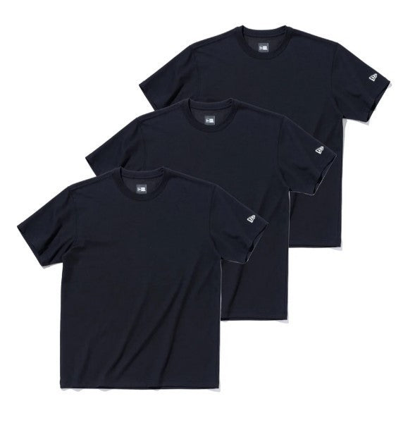 ニューエラ 3-Pack 半袖 パフォーマンス Tシャツ メンズ レディース アパレル ニューエラ 3枚入り Tシャツ トレンド ファッション MLB シンプル ワンポイント デザイン135618