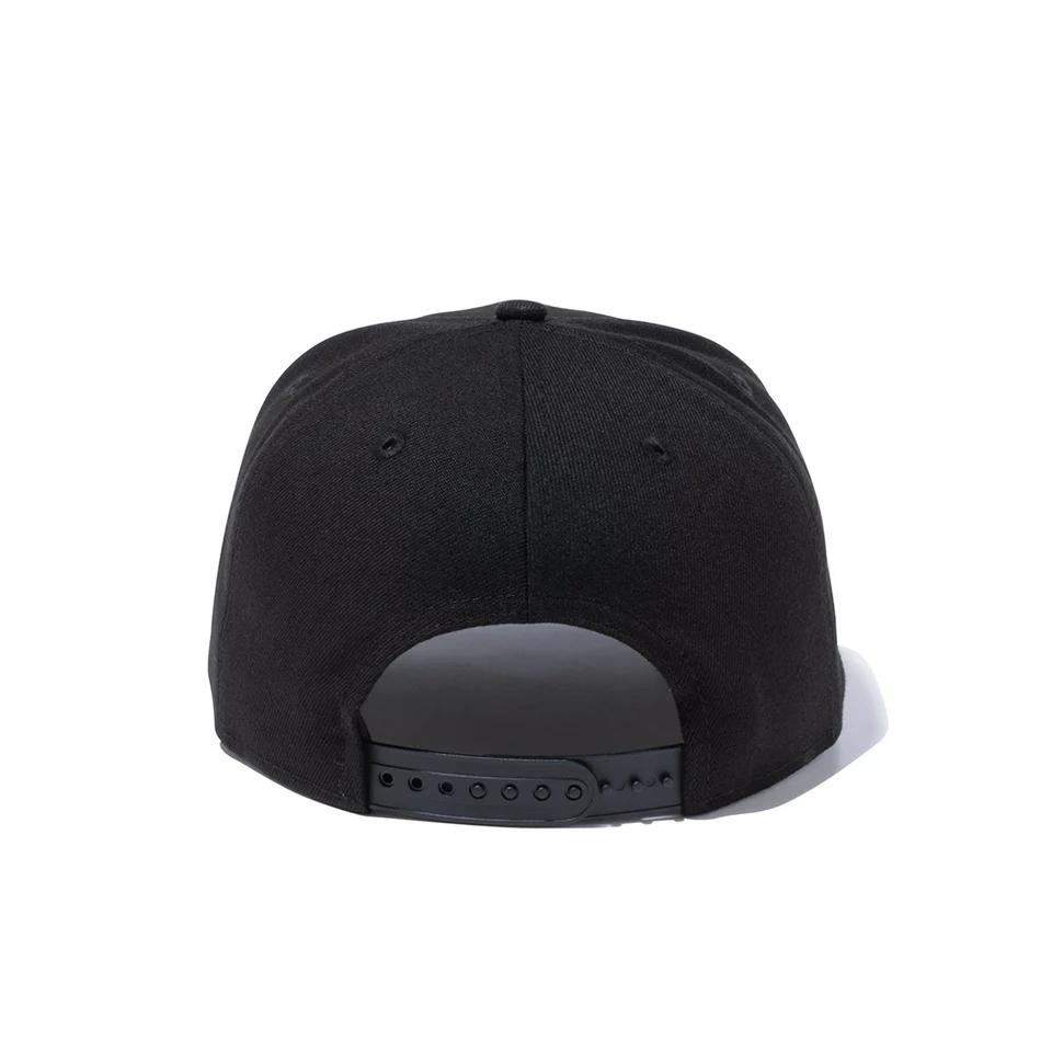 ニューエラ 9FIFTY ボックスロゴ ブラック × ホワイト 14524966