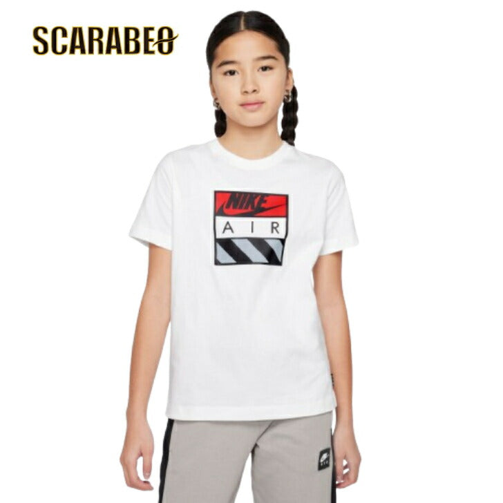 【在庫処分セール】ナイキ エア ジュニア Tシャツ ナイキアパレル ジムウエア スポーツウェア トレーニングウェア ナイキ Tシャツ レディース メンズ ブランド ファッション アウトドア 25ssナイキアパレル hq4419-10{