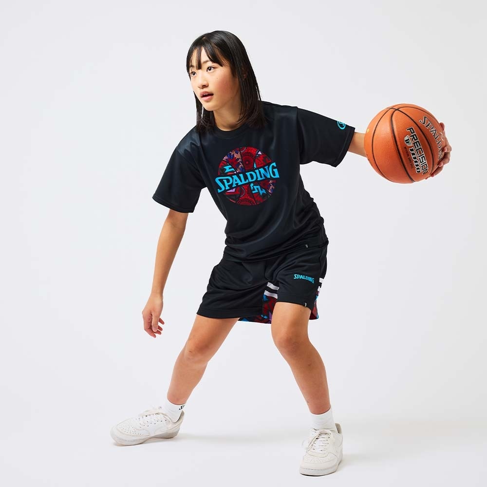 ジュニア Tシャツ アフリカン バティック ボールプリント SJT25053【3カラー展開】 sjt25053