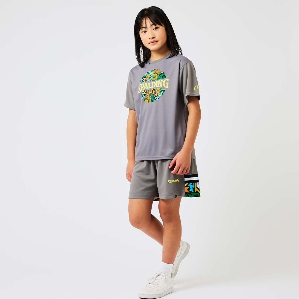 ジュニア Tシャツ アフリカン バティック ボールプリント SJT25053【3カラー展開】 sjt25053