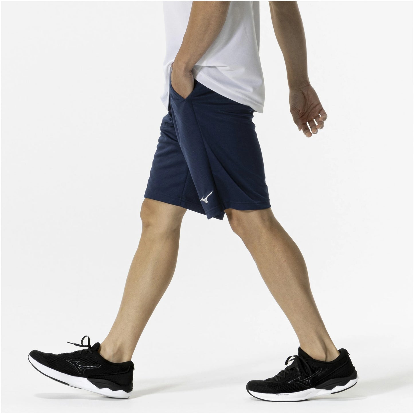 ミズノ ナビドライニットハーフパンツ ワンポイント 吸水 速乾 定番 Tシャツ スポーツウエア ジムウエア トレーニング 32mdc190