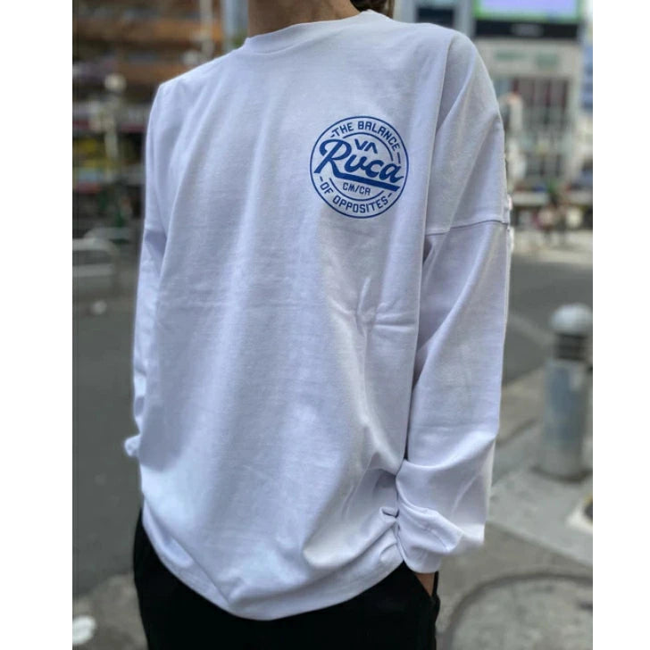 RVCA メンズ SCLIPT SEALD LS ロンT 【2025年春夏モデル】 夏コーデ 夏服 人気 アウトドア ウェア 夏 ジム ウェア メンズ / レディース / キッズ UVカット 25ssルーカ bf041152