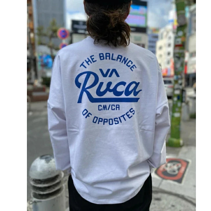 RVCA メンズ SCLIPT SEALD LS ロンT 【2025年春夏モデル】 夏コーデ 夏服 人気 アウトドア ウェア 夏 ジム ウェア メンズ / レディース / キッズ UVカット 25ssルーカ bf041152