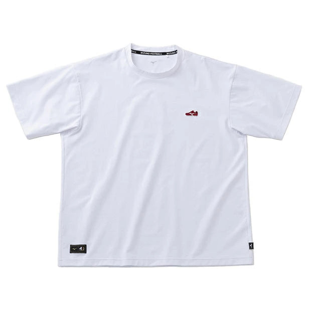 【モレリア】ミズノ ルビーレッド ワッペンTシャツ 【RUBY RED PACK】 p2mac401