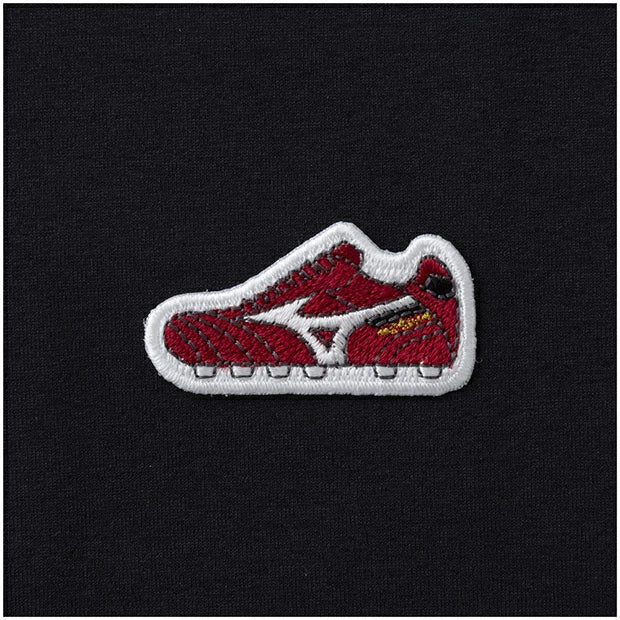 【モレリア】ミズノ ルビーレッド ワッペンTシャツ 【RUBY RED PACK】 p2mac401