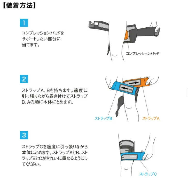 ザムスト FILMISTA THIGH (太もも用サポーター 左右兼用 37780