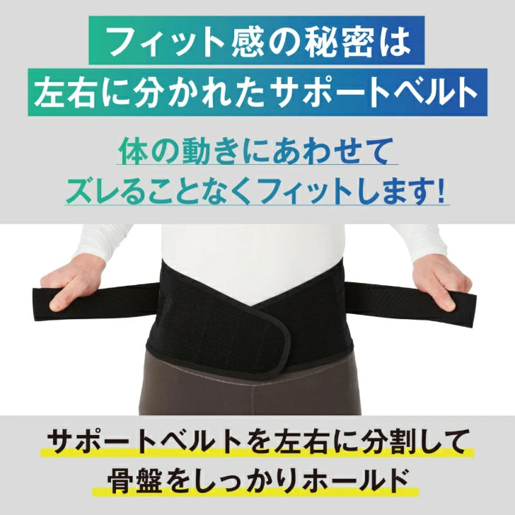 フレキシブルフィット腰 腰サポーター 1個入 日本製 408