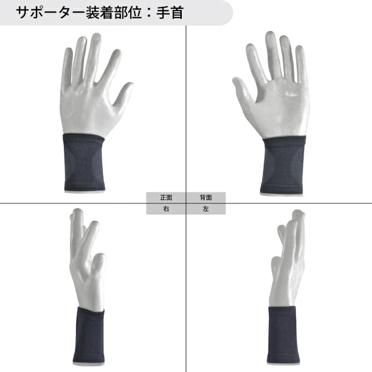 アスメディ サポーター レベル2 ちょっとしめる スリーブタイプ 手首用 日本製 2枚入 108724