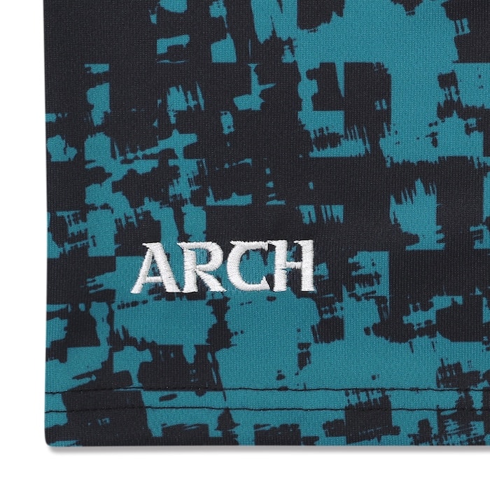 Arch grid faded shorts【deep ocean】 アーチ バスケ ショーツ アーチ バスケ バスケットボール バスパン 男子 ウエア 大人 子供 Tシャツ バスケウエア b125-110