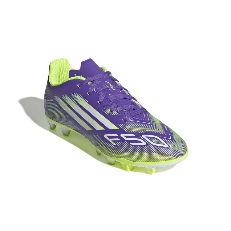 アディダス F50 CLUB FG/MG J 【RADIANT BLAZE PACK】アディダスサッカースパイク 軽量 フィット感 人工芝 天然芝 メンズ サッカースパイク人気 スポーツ アパレル 25awアディダスFOOTBALL ji0030