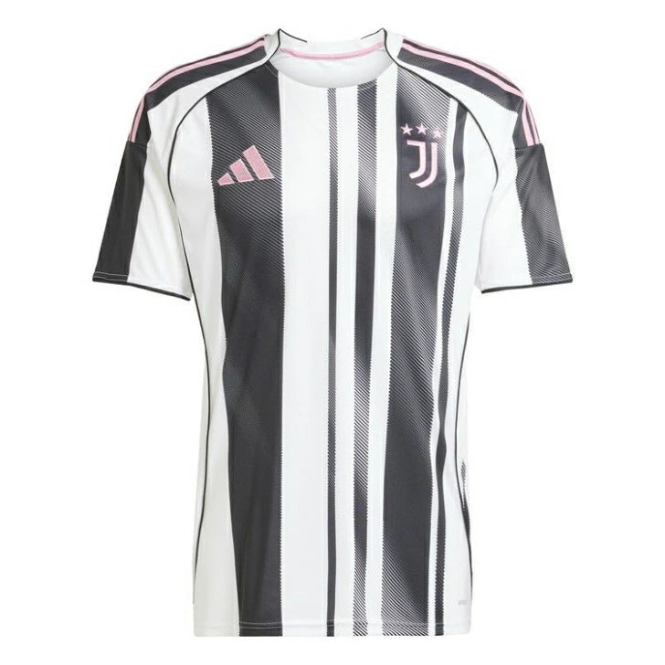 アディダス ユベントス 25-26 ホーム レプリカユニフォーム 半袖 メンズ 正規品 adidas JJ4320 セリエA イタリア代表 ホワイト ブラック kpk59