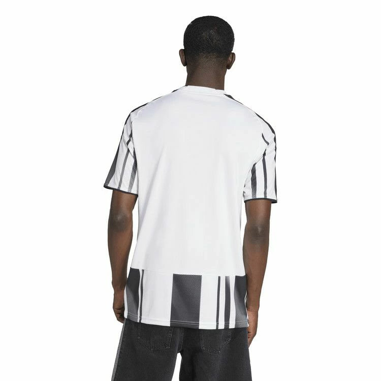 アディダス ユベントス 25-26 ホーム レプリカユニフォーム 半袖 メンズ 正規品 adidas JJ4320 セリエA イタリア代表 ホワイト ブラック kpk59