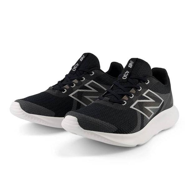 ニューバランス ランニングシューズ メンズ 4E 幅広 軽量 ウォーキング ジョギング 普段履き New Balance E430 v4 ME430LK4 4E ブラック 黒