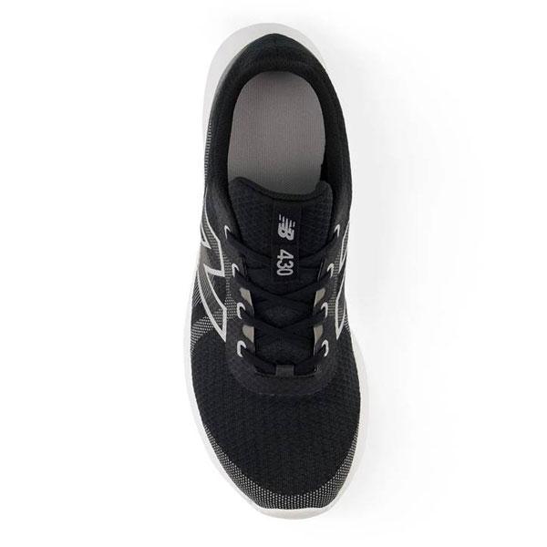 ニューバランス ランニングシューズ メンズ 4E 幅広 軽量 ウォーキング ジョギング 普段履き New Balance E430 v4 ME430LK4 4E ブラック 黒