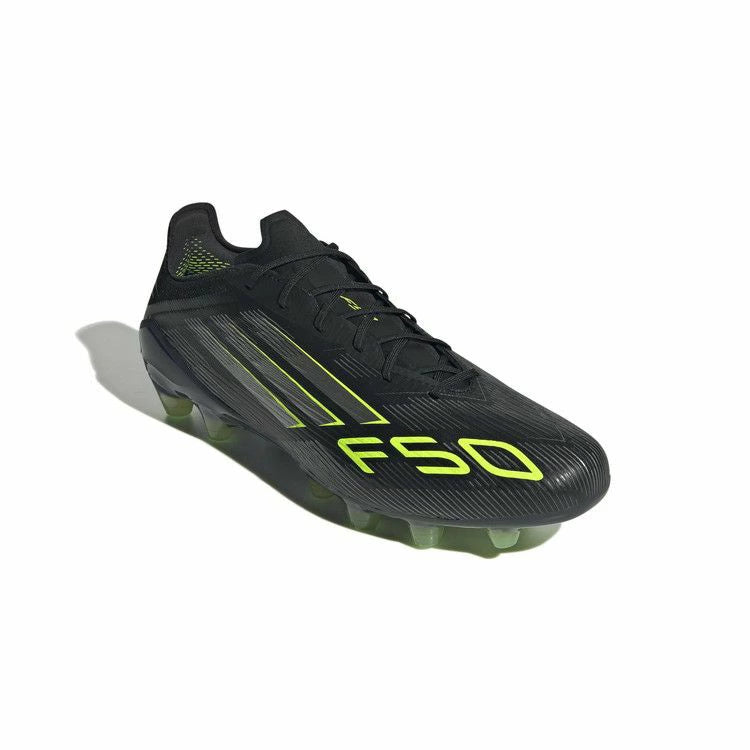 アディダス F50 エリート HG/AG JAPAN【ELECTRIC STEALTH PACK】土 人工芝用 サッカースパイク jr1702