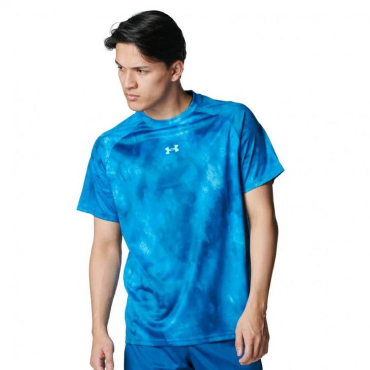 アンダーアーマー UAテック Tシャツ 半袖 メンズ カモ柄 吸汗速乾 ベースボール 春夏限定 2025年モデル 6001300