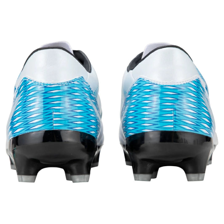 アンブロ サッカースパイク アクセレイター F V3 HG カンガルーレザー 土 人工芝 天然芝 対応 ホワイト×ブルー UMBRO UF5SFCB1M メンズ ACCERATOR