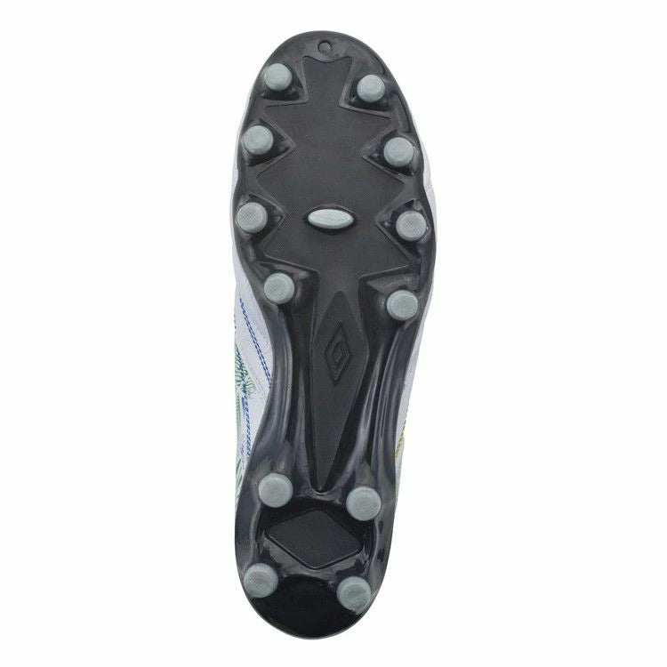 アンブロ サッカースパイク アクセレイター F-LASH V2 HG カンガルーレザー 土 人工芝 天然芝 対応 UMBRO 2024春夏モデル メンズ ACCERATOR uu2xja01wgwg